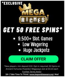 mega riches bonus